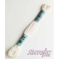 Нитки мулине металлизированные М-29 (8 м.) пр-во "Гамма" (1 шт.)