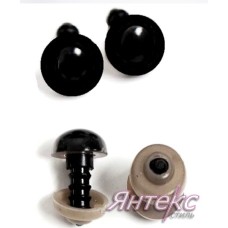 Глазки/носики для игрушек d-16 мм. (уп.50 шт.) черный Глазки/носики для игрушек d-16 мм. (уп.50 шт.) черный