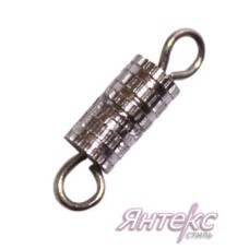 Замок для бус винт (разм.3х14 мм.) никель (уп.100 шт.) Замок для бус винт (разм.3х14 мм.) никель (уп.100 шт.)