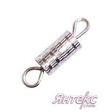 Замок для бус винт (разм.3х14 мм.) серебро  (уп.100 шт.) Замок для бус винт (разм.3х14 мм.) серебро  (уп.100 шт.)