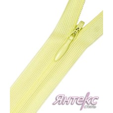 Молния потайная Т-0 неразъёмная 50 см. нейлон № 099 (ваниль) Молния потайная Т-0 неразъёмная 50 см. нейлон № 099 (ваниль)