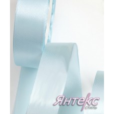 Лента атласная 2,5 см. (уп.23м.) № 139 светло-голубой