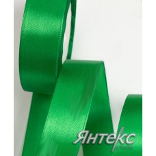 Лента атласная 2,5 см (уп.23м.) №019 зеленый