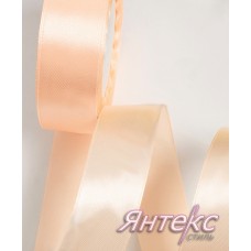 Лента атласная 2,5 см (уп.23м.) №07 персиковый