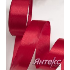 Лента атласная 2,5 см (уп.23м.) №033 бордовый