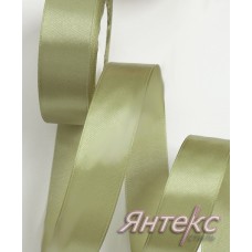 Лента атласная 2,5 см (уп.23м.) №018 оливковый