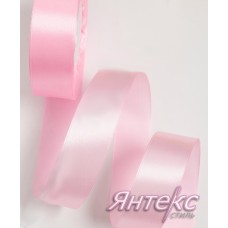 Лента атласная 2,5 см (уп.23м.) №04 розовый