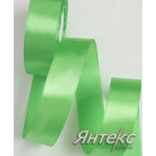 Лента атласная 2,5 см (уп.23м.) №052 светло-зеленый