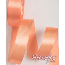 Лента атласная 2,5 см (уп.23м.) №088 темно-персиковый