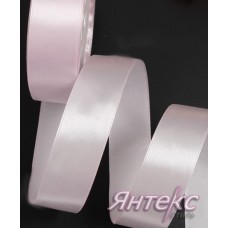 Лента атласная 2,5 см (уп.23м.) №090 бледно-розовый