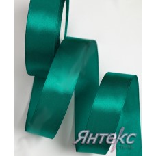 Лента атласная 2,5 см (уп.23м.) №126 темно-зеленый