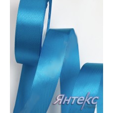 Лента атласная 2,5 см (уп.23м.) №152 светло-синий