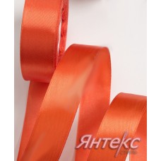 Лента атласная 2,5 см (уп.23м.) №164 палево-оранжевый
