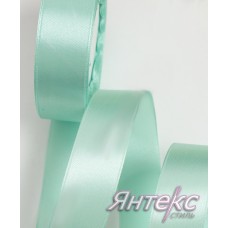 Лента атласная 2,5 см (уп.23м.) №181 аквамарин