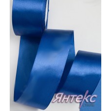 Лента атласная 5 см (уп.23м.) №040 синий