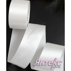 Лента атласная 5 см (уп.23м.) №042молочный