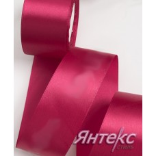 Лента атласная 5 см (уп.23м.) №072 малиновый