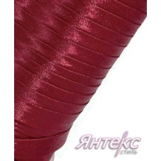 Бейка атласная шир.15мм. цвет бордовый № 260 ( уп.26 м.) Бейка атласная шир.15мм. цвет бордовый № 260 ( уп.26 м.)