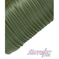 Бейка атласная шир.15мм. цвет оливковый № 026 ( уп.95 м.)