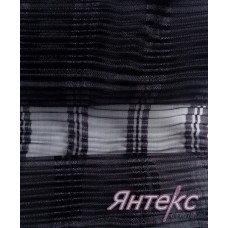 Лента декоративная гофрэ шир.85мм.(уп.8 м.) черная Лента декоративная гофрэ шир.85мм.(уп.8 м.) черная