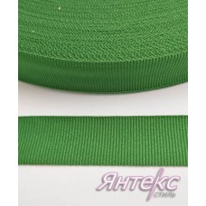 Лента брючная полиэстер шир.17 мм. (зеленый) уп.50 м. пр-во РБ Лента брючная полиэстер шир.17 мм. (зеленый) уп.50 м. пр-во РБ