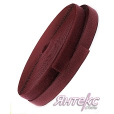 Лента контактная ширина 10 мм. (уп.25м.) бордовый Лента контактная ширина 10 мм. (уп.25м.) бордовый
