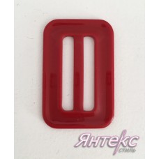Пряжка декоративная пластмассовая арт.58 (50х30 мм.) красный (уп.1шт.) Пряжка декоративная пластмассовая арт.58 (50х30 мм.) красный (уп.1шт.)