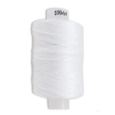 Нитки швейные 100ЛЛ (200м)  белые пр-во ПНК им.Кирова (уп.5 шт.) Нитки швейные 100ЛЛ (200м)  белые пр-во ПНК им.Кирова (уп.5 шт.)