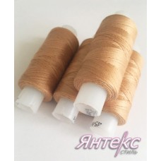Нитки швейные 45 ЛЛ (200м.) № 4604 (темно-бежевый) пр-во ПНК им.Кирова Нитки швейные 45 ЛЛ (200м.) № 4604 (темно-бежевый) пр-во ПНК им.Кирова