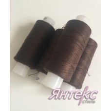 Нитки швейные 45 ЛЛ (200 м.) № 5010 (темно-коричневый)  пр-во ПНК им.Кирова