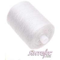 Нитки швейные армированные 45ЛЛ (2500м.) № 0101 (белый) пр-во ПНК им.Кирова РФ