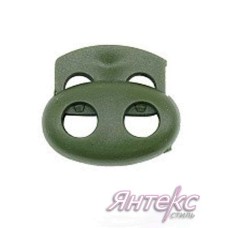 Фиксатор пластмассовый двойной арт.101- Б хаки (уп.25 шт.) Фиксатор пластмассовый двойной арт.101- Б хаки (уп.25 шт.)