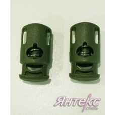 Фиксатор пластмассовый арт. СБ 27003 одинарный хаки ( уп.25 шт.) Фиксатор пластмассовый арт. СБ 27003 одинарный хаки ( уп.25 шт.)