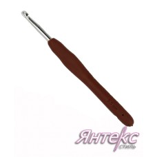 Крючок для вязания с резиновой ручкой 5,5 мм