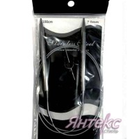 Спицы круговые d-7,0 мм. на тросике с иглой (дл.100 см). Спицы круговые d-7,0 мм. на тросике с иглой (дл.100 см).