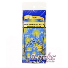 Спицы круговые дл.120 см 3,0мм на тросике, с иглой Спицы круговые дл.120 см 3,0мм на тросике, с иглой