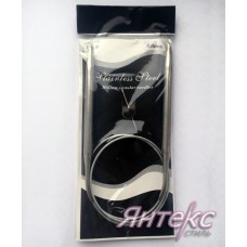 Спицы круговые "SS" мет. диам 8,0мм на тросе (длина  80см.) Спицы круговые "SS" мет. диам 8,0мм на тросе (длина  80см.)