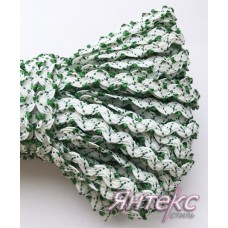 Тесьма дек. "Вьюнчик" арт.1650 8мм уп.30м. зеленый Тесьма дек. "Вьюнчик" арт.1650 8мм уп.30м. зеленый