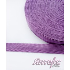 Лента окантовочная вязаная шир.15мм.(уп.30м.) сиреневый Лента окантовочная вязаная шир.15мм.(уп.30м.) сиреневый