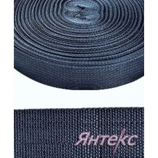 Лента ременная (стропа) шир.30мм темно-синий (уп.25м) Лента ременная (стропа) шир.30мм темно-синий (уп.25м)