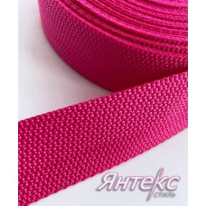 Лента ременная (стропа) шир.30мм малиновый (уп.25м) Лента ременная (стропа) шир.30мм малиновый (уп.25м)
