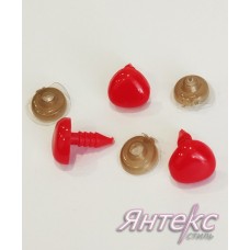 Носики для игрушек (11х9мм.) арт.1 (красный)  уп.20 шт.