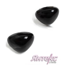 Носики для игрушек с заглушками арт.2149 (разм.33х24 мм.) уп.10 шт. (черный)