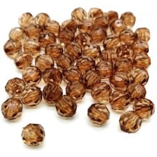 Бусины граненые цв.шампань 44 диам.8мм уп.500г Бусины граненые цв.шампань 44 диам.8мм уп.500г