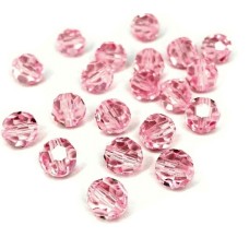 Бусины граненые цвет прозрачно-розовый арт.02 (диам.10мм.) уп.500 г. Бусины граненые цвет прозрачно-розовый арт.02 (диам.10мм.) уп.500 г.