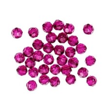 Бусины граненые цв.прозрачно-вишневый АВ 41 диам.6 мм. ( уп.500 г.) Бусины граненые цв.прозрачно-вишневый АВ 41 диам.6 мм. ( уп.500 г.)