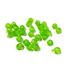 Бусины граненые цвет салатовый арт.36 (диам.8мм.) уп.500 г. Бусины граненые цвет салатовый арт.36 (диам.8мм.) уп.500 г.