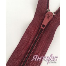Молния брючная Т-4 (18 см.) бордовый Молния брючная Т-4 (18 см.) бордовый