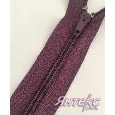 Молния брючная Т-4 (18 см.) вишневая пенка Молния брючная Т-4 (18 см.) вишневая пенка