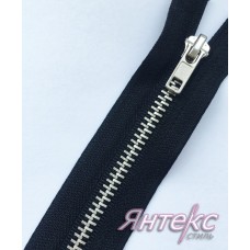 Молния джинсовая Т-4 (18см.) цвет-черный/звено-никель Молния джинсовая Т-4 (18см.) цвет-черный/звено-никель